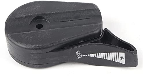 Walfront Interrupteur d'accélérateur Universel de 65 Pouces, Interrupteur de Tondeuse à Gazon Universel, Kit de Tondeuse, Interrupteur de Câble d'accélérateur pour Contrôle de Tondeuse