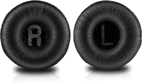 2Pcs Cuscinetti Cuffie per JBL Tune 450BT 520BT 510BT 500BT, Copri Cuffie Universali 70mm, Cuscinetti Auricolari di Ricambio in Pelle PU e Spugna, Padiglioni Cuffie Compatibile con JBL E40BT