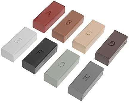 NIYANGLE Kit Stucco Per Riparazione Piastrelle e Marmo Cera Per Riempire Crepe Per Pavimenti in Laminato e Pareti