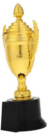 Garneck Premio in Plastica Dorata con Coperchio per Ragazzo Ragazza Piccoli Premi per Competizioni e attività Educative Design Unico e Artigianato Raffinato per Asili e Scuole Primarie