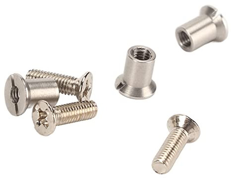 EIMSOAH 24Pcs 10.5inch X 1/4inch NAB Hub Screw Set, Universal NAB Hub Take Up Reel Screw Set for RMG