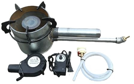 XXSTAR Waste Oil Stove Burner with Blower, High Efficiency Heating Tool for Garage Workshop
