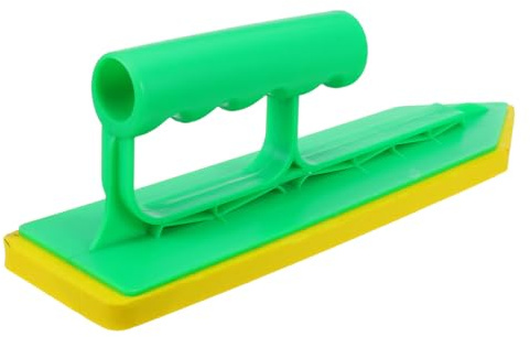 Operitacx Frattazzo per Stucco in Eva Morbido con Spugna, Strumento per Stuccatura Piastrelle Piccolo Ergonomico, Cazzuola Manuale per Fughe Pavimenti e Pareti, Utensile per Rifinitura Fai