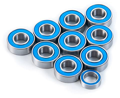 YZSM Rc Car Accessories For Tamiya For Lunch Box 1/10 RC Crawler Car Upgrade Parts Accessories 10Pcs Wheel Hub Sealed Bearing Kit