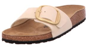 Birkenstock Madrid Big Buckle 1026604 Ecru Ecru/41
