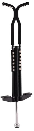 Relaxdays Salterello per Bambini, Pogo Stick, Bastone Salta-Salta, regge 60 kg, Impugnatura Imbottita, Acciaio Inox