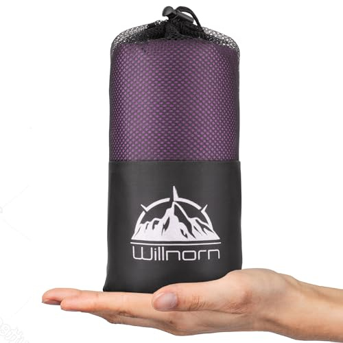 WILLNORN Saco Sabana de Dormir - Suave y Ligero, 220x95cm - Facil de Transportar y Cuidar cabaña Saco de Dormir, Ideal como Sabana Saco para Camping, Hostales, Hoteles y Viajes de Verano.