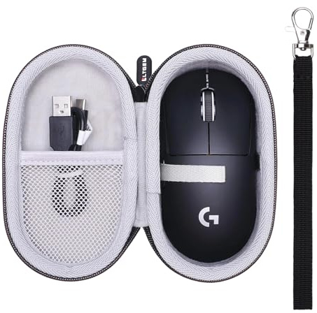 LTGEM Mouse Case for Logitech G305/G304/G203/G309/G703 Mouse, Gray