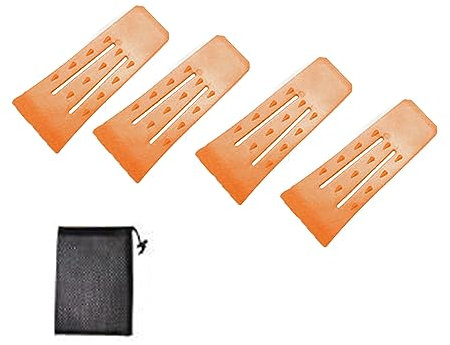 para tar plástico, Cuñas Corte Motosierra, 4 Piezas Cuña De Tala De Plástico, Motosierra Tala Cuña Abs Resistente Al Impacto Resistente Al Frío Forestal Cuña para El Corte De áRboles Tala Cuña