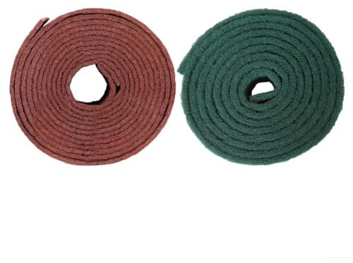 YUANGANG Éponge à récurer de cuisine - Outil de dépoussiérage - Éponge à récurer pour le nettoyage de la cuisine et la cuisinière (vert, 5,7 m x 7 cm)