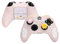GeekShare Controller Skin Grips Set für Xbox Silikon Schutzhülle Kompatibel mit Xbox Series X Controller mit 2 Thumb Grip Caps und 2 Stickern - Star Wings Series - Pink