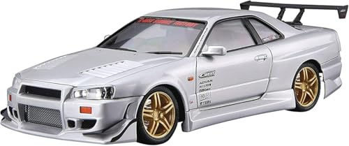 Aoshima 06990 C-West Skyline GT-R '02 BNR34 (Nissan) 1:24 Model Kit