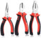 Aoyfuwell 3 Pcs Pliers Set, Pliers Tools Plier Set, Grip Hand Tools Kit, Long Nose & Diagonal Cutting & Side Cutters Set, Combination Wire Cutters Electrical Plier for DIY Repair