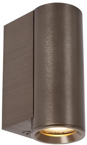 LUCIDE DUPLA - väggspot/vägglampa - 1xGU10 (MR11) - rost