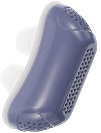 Veemoon 1Juego Dispositivo Antironquidos Eléctrico para Ronquidos Abridor Nasal Portátil con Configuración de del Viento para Hombres y Mujeres