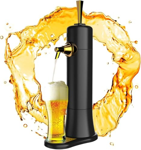 Spillatore Birra Professionale, Spillatrice Birra Refrigerato – Converte Lattine in Bozza da Birreria, Regalo per Marito
