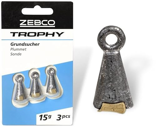 Zebco Kvalitet Trophy grundsökare fiskebly grundbly fiske fisketillbehör, diverse 20 g