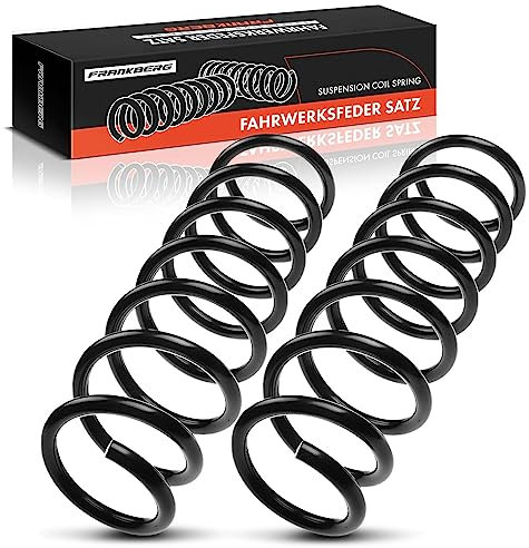 Frankberg 2x Federn Fahrwerksfeder Hinten Kompatibel mit 5er F10 2009-2016 5er F10 F18 2009-2016 2.0L 3.0L Replace# 33536794653
