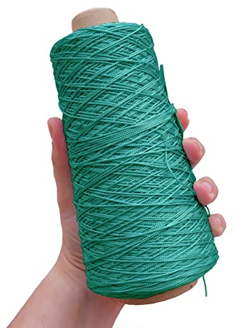 TEXTEX = Cono de Cuquillo. Hilo para Tricot, Croché y Ganchillo. Composición Rayón 100%. 1 Cono de 200grs y 600mts - (Aguamarina)