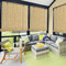 Bambusrollo Sichtschutz Rollos Fenster Bambus Raffrollos aus Holz Einfache Montage Sonnenschutz Sichtschutz Rollo Jalousien Für Balkon/Küche/Terrasse/Veranda/Außens ( Size : 67x72in/170x183cm(WxH) )