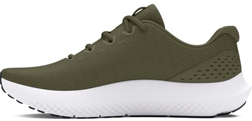 Under Armour Men's Charged Surge 4 Sneaker, (300) Marine Od Green/Marine Od Green/White, 11 X-Wide