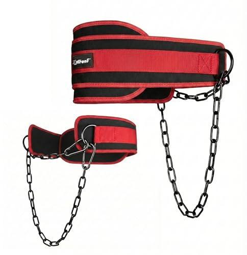 Zytrant Weightlifting Dip Belt with Chain, Heavy Duty 550-650 lbs Capacity, for Dips and Pull-ups