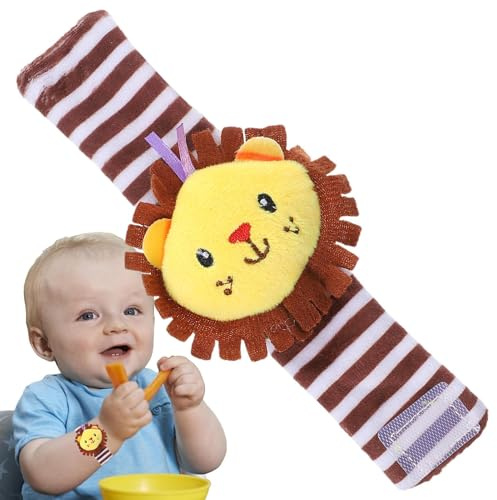 Sonajeros de muñeca para bebés, Sonajeros de muñeca para animales Juguetes