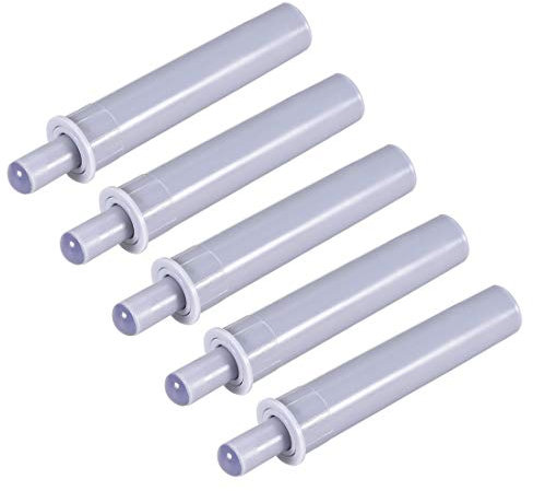 sourcing map Damper Buffers Soft Quiet Close for Cabinet Door Drawer Gray 5pcs
