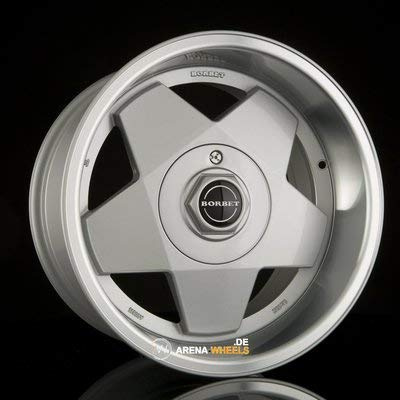BORBET A 7J x 15 pulgadas ET 35 LK 5x114.30 Llanta de aleación KBA