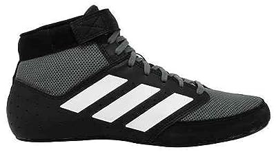 adidas Matte Hog 2.0mat Hog 2.0mat Hog 2.0mat Hog 2.0mat Hog 2.0 - Scarpe wrestling da uomo, nero, 42 EU