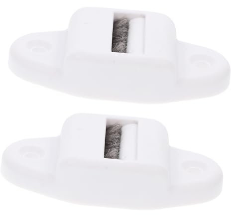 DIYEAH 2pcs Roller Belt Guide for Shutter Assembly Durable Roller Guide Wheels for Smooth Curtain Sliding Hassle Installation Reliable Performance Scratch Resistant Design