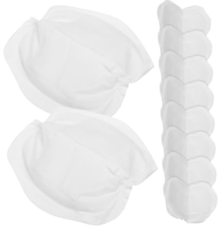 Ipetboom 48 Stück Atmungsaktive und Saugfähige Stilleinlagen aus Vliesstoff Dünne und Hautfreundliche Brustpads für Stillende Frauen Bequeme Einweg Brustkissen für Alltag