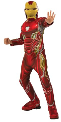 Rubies Official Avengers Endgame Iron Man, Deluxe Child Costume - Small, Age 3-4, Height 117 cm Halloween