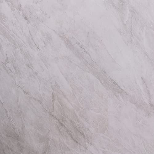 NRG Shower Wall Panels Bathroom PVC Cladding Wet Wall Gloss Grey Marble 1m x 2.4m x 10mm