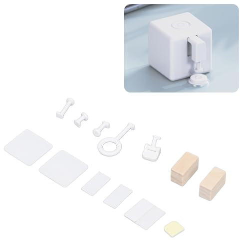 Kit de Accesorios para Pulsador de Botón de Interruptor Inteligente, Paquetes de Botones de Dedo Inteligente Multifuncionales, Herramientas de Pulsador de Botón Inteligente para