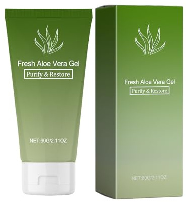 Gel Hidratante - 60 g Gel De Cuidado Facial | Hidratación Intensiva No Pegajosa Para Post-Solar Viajes Rostro Cuerpo Manos