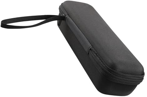 HOMOCONO Bolsa para Micrófono de Eva Cremallera y Asa Negra | Estuche Portátil, Apertura Fácil, Diseño Colgable para Guardado, Formato Micrófono