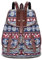 EliteHomeComforts Rucksack Bohemien Canvas Rucksack Handtasche Reiserucksack Frauen und Herren Laptop für die Arbeit Schule Reisen Wandern Camping Daypack