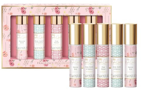 Baylis & Harding Royale Garden Rose, Poppy & Vanilla Fragrance Discovery Gift Set - Vegan Friendly (Pack of 1)