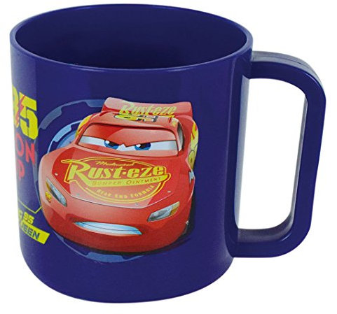 Fun House Disney Cars Kinder Tasse, mikrowellengeeignet, Polypropylen (PP), blau, 1 Stück (1er Pack)