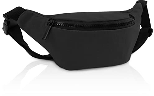 Kids Fanny Pack, Adjustable Crossbody Waist Bag for Boy Girl, Black