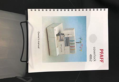 PFAFF Coverlock 4862 Owners Manual Users Instructions COLOR COPY REPRINT