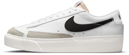 Nike Blazer Low plattform DJ0292101, sneakers, White Black Sail Team Orange, 38 EU