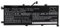 vhbw Akku kompatibel mit Lenovo ThinkPad L13 Yoga Gen 2 20VLS07Q00 Notebook (2850 mAh, 15,36 V, Li-Polymer)