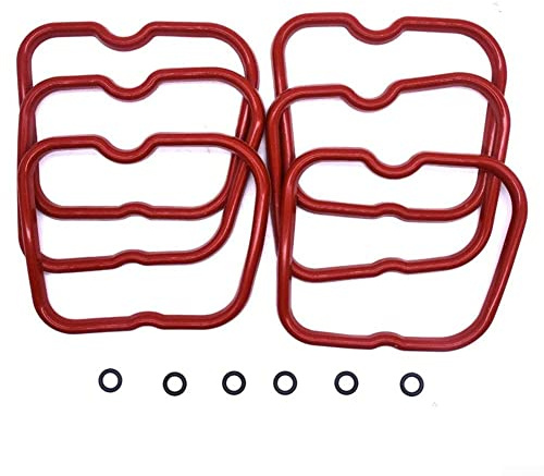 6 pezzi guarnizione coperchio valvola W/guarnizioni adatto per Dodge per Cummins 89-98 12V 6B 6BT 5.9 12V