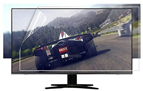 LEFEDA Protector de pantalla antideslumbrante de 27-75, luz antiazul, protector de pantalla de TV mate para monitores planos/curvos (HD VERSION)