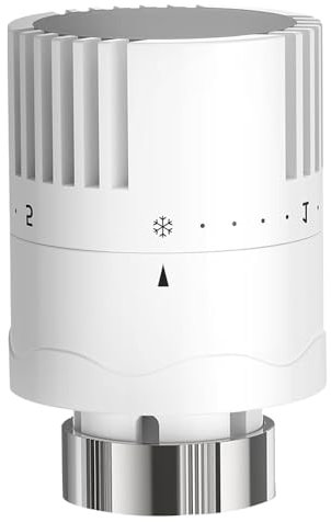 Testa della valvola del radiatore del termostato M30x1.5mm Testa termostatica della valvola di controllo della temperatura Testa di ricambio per sistemi di riscaldamento