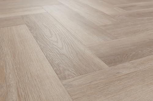 KlebVinylboden Eiche Stamford 2,5mm - 3,04 m²/Paket | Elegante Holzoptik für Fußbodenheizung | 0,55mm Nutzschicht | Selbstklebendes Vinyl