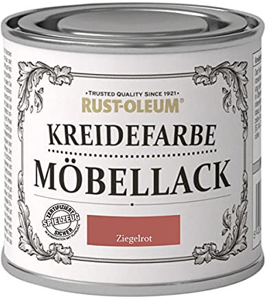 RUST-OLEUM 14004.DE.0.125 Kreidefarbe DOSE 125ml ziegelrot