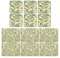 Pimpernel Willow Boughs Green Placemats and Coasters Set